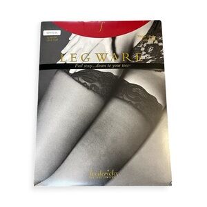 Frederick's of Hollywood White Thigh Highs